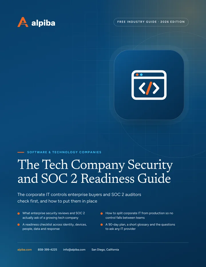 Cover of The Tech Company Security and SOC 2 Readiness Guide