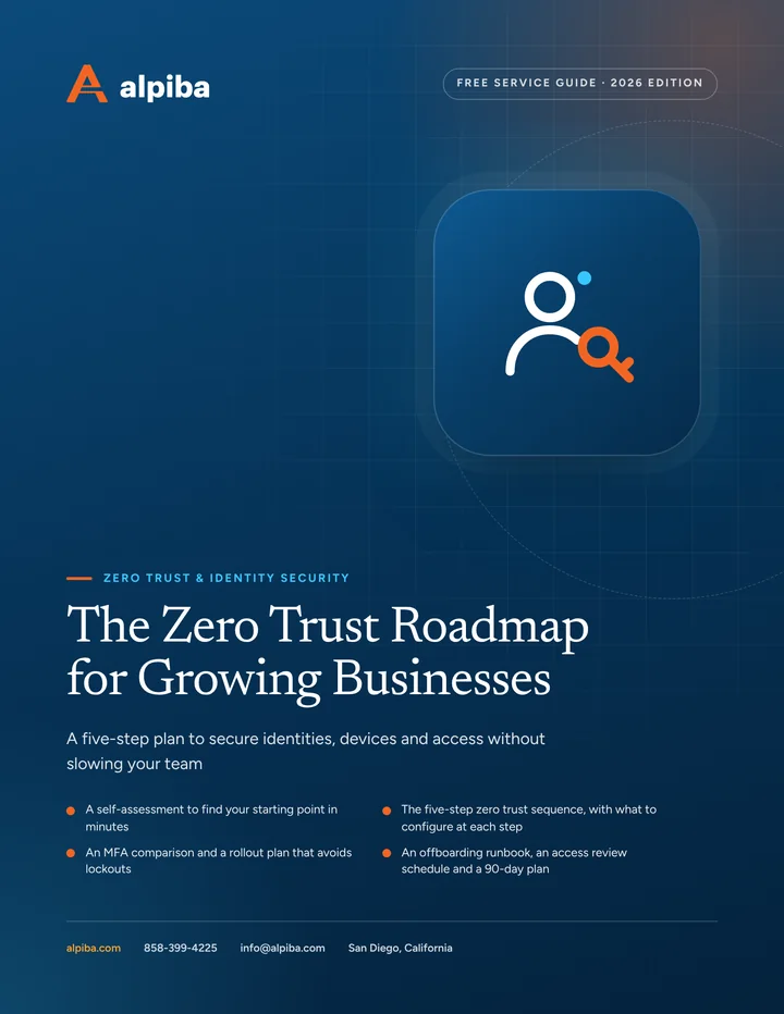 Cover of The Zero Trust Roadmap for Growing Businesses