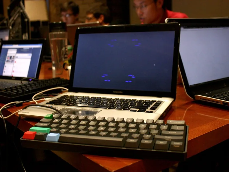 Security analyst monitoring threat dashboards in an operations centre